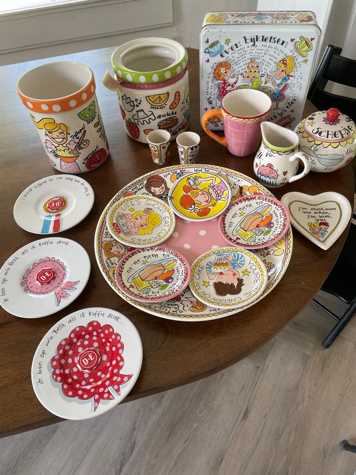 Blond Amsterdam Servies - Diverse items, Ophalen, Gebruikt, Keramiek, Bord(en)