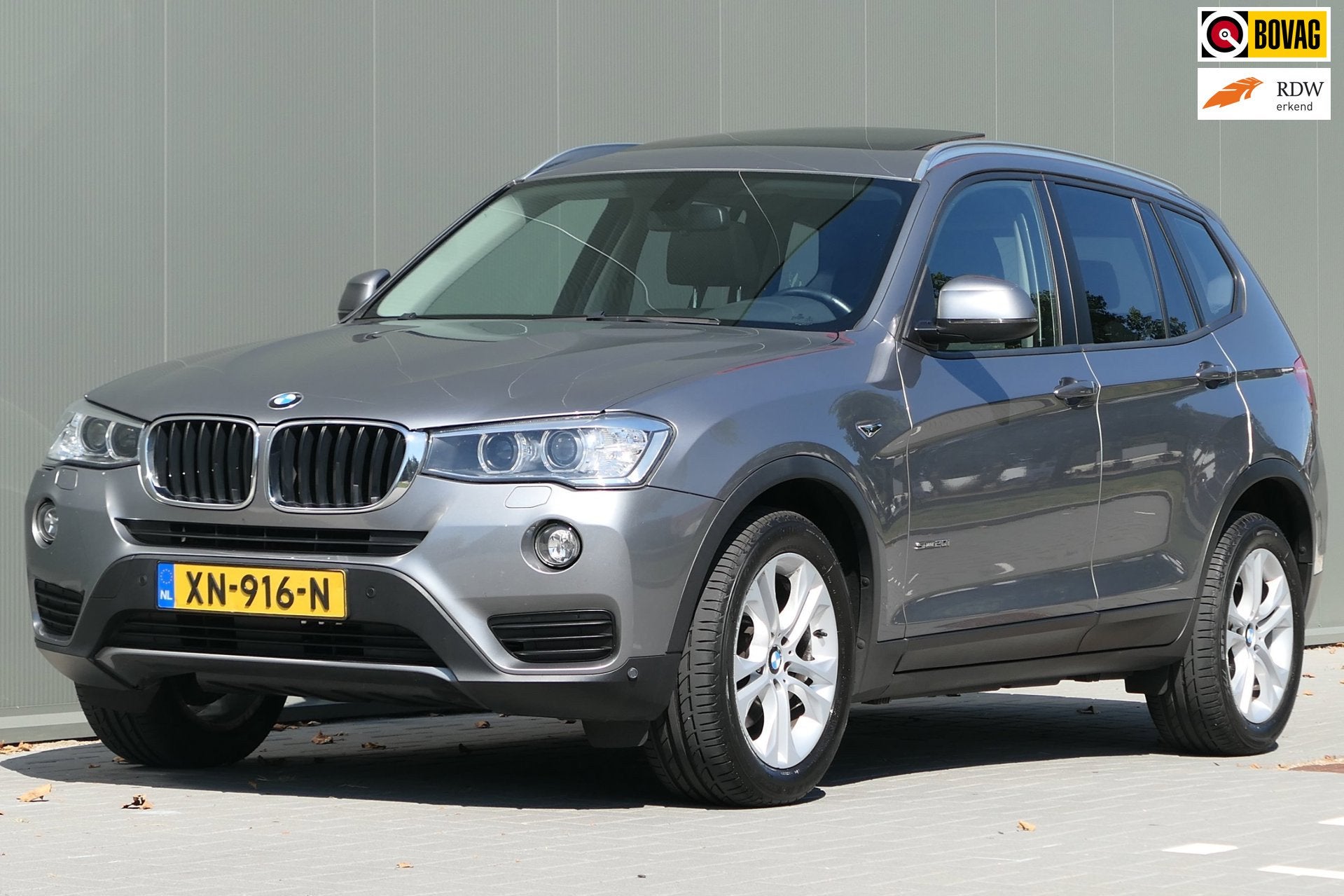 BMW X3 SDrive20i High Executive Pano Leder LED Camera, Auto's, BMW, Automaat, Achterwielaandrijving, Gebruikt, 4 cilinders