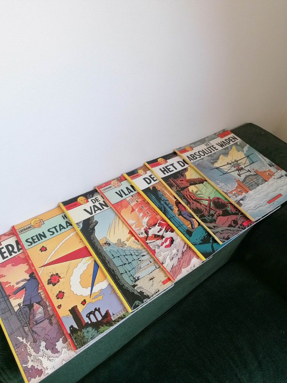 Lefranc - 7 titels, Boeken, Gelezen, Ophalen of Verzenden, Jacques Martin, Meerdere stripboeken