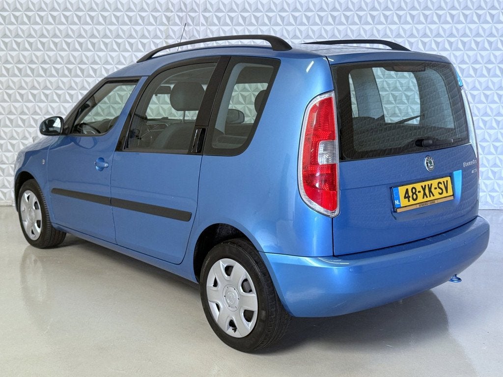 Skoda Roomster 1.4-16V Style 1e EIGENARESSE! 89.000km (2007), Auto's, Skoda, Voorwielaandrijving, Gebruikt, 4 cilinders, Blauw