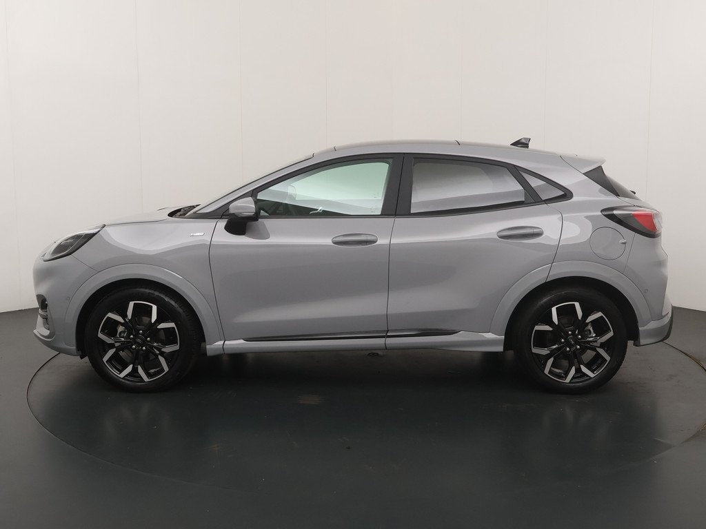 Ford Puma EcoBoost Hybrid 155 pk ST-Line X Automaat | Trekha, Leder en Stof, Bedrijf, 155 pk, Hybride Elektrisch/Benzine