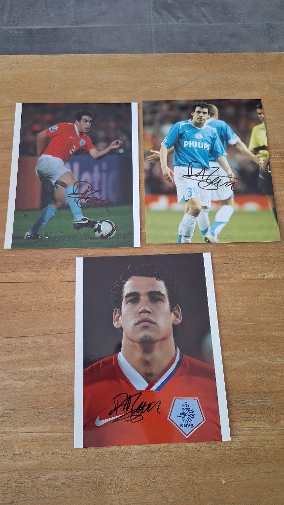Foto 20x25 cm met handtekening Dirk Marcellis PSV PEC Zwolle, Ophalen of Verzenden, Nieuw, PSV, Overige typen