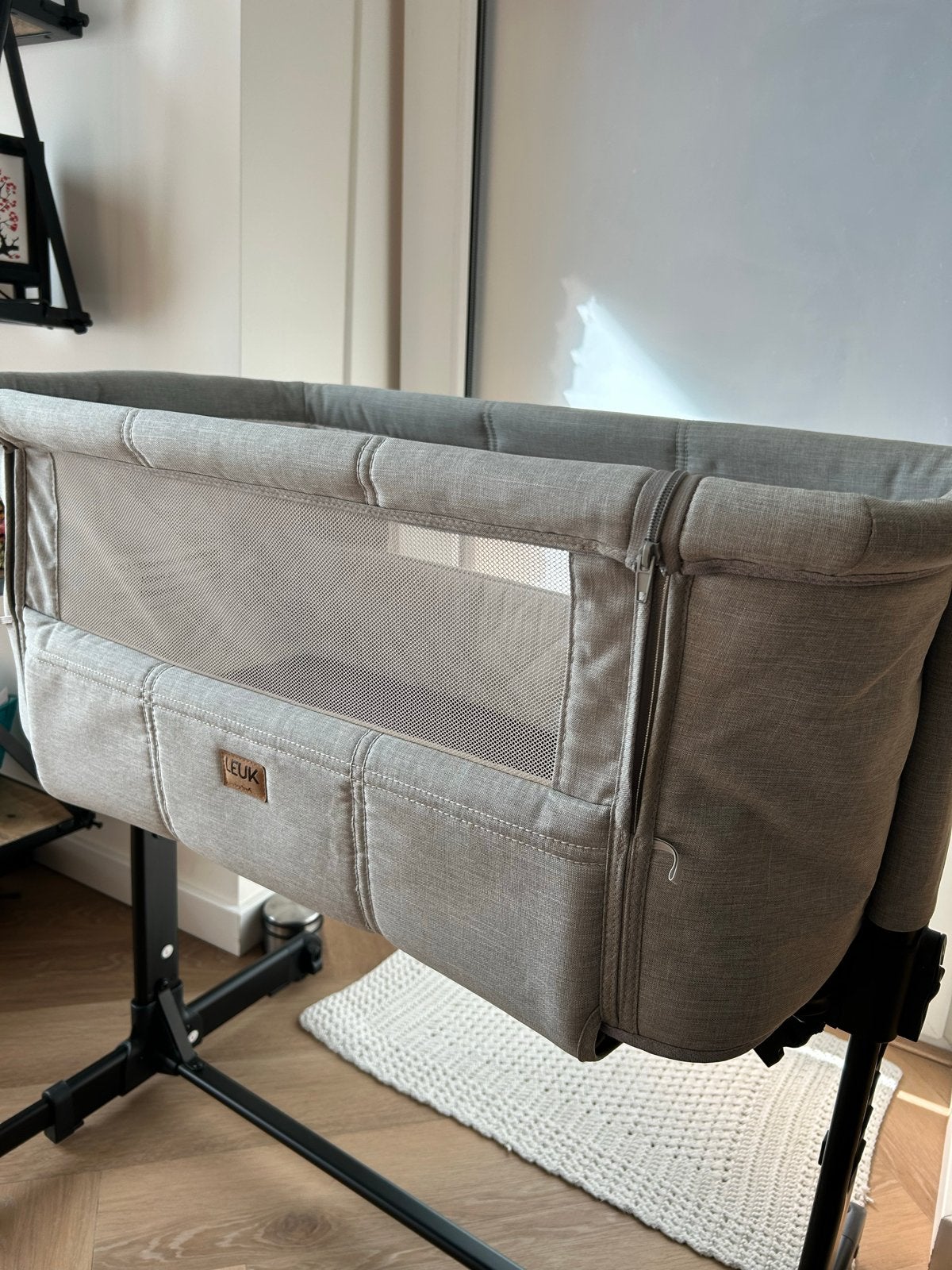 Leuk Cosleeper - Grijs, Gebruikt maar in Topstaat, Ophalen of Verzenden, Gebruikt, Wieg
