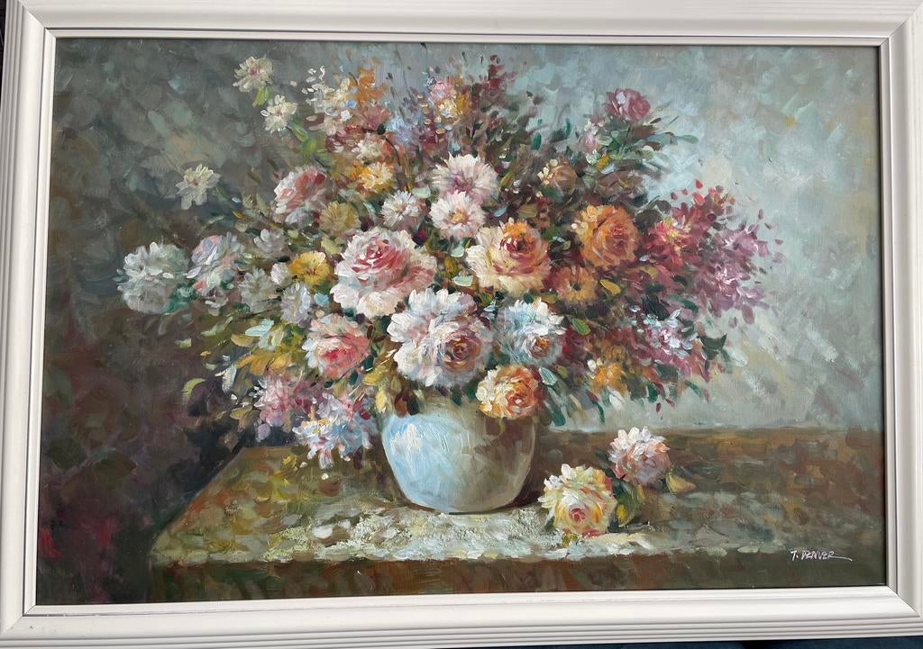 Olieverf schilderij, Ophalen