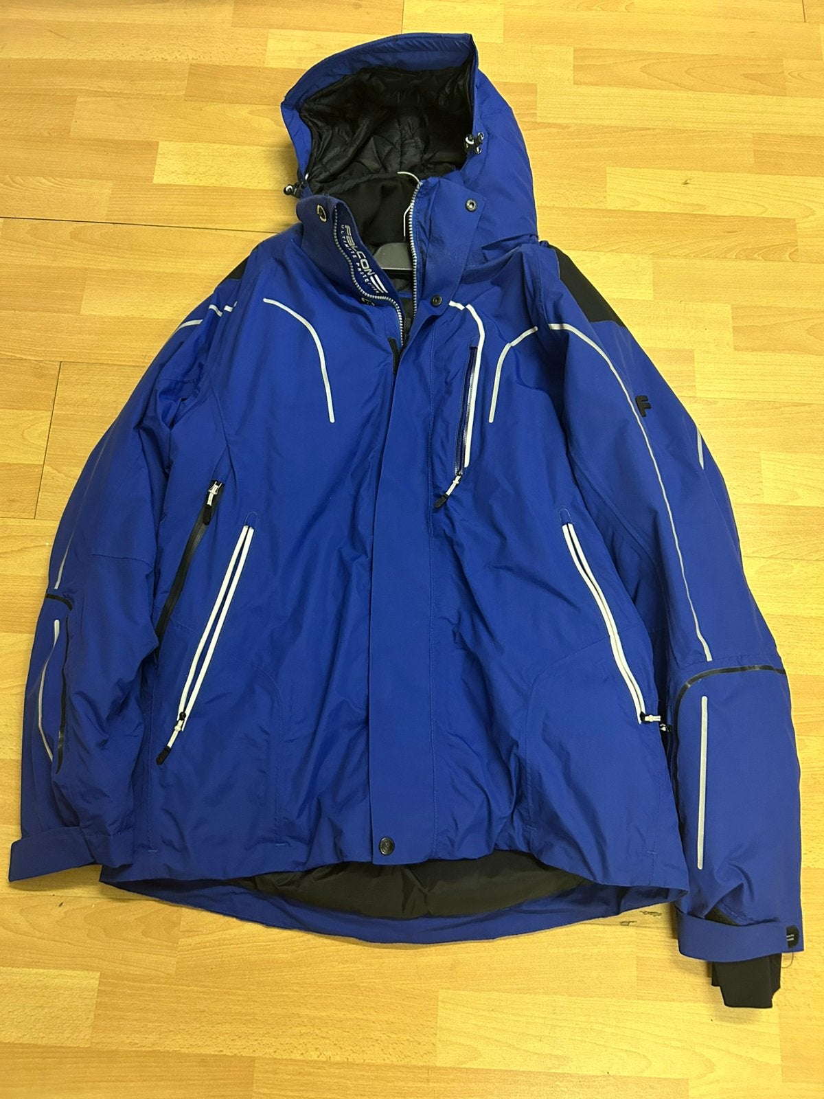 Winterjas heren, Ophalen of Verzenden, Zo goed als nieuw, Overige maten, Blauw