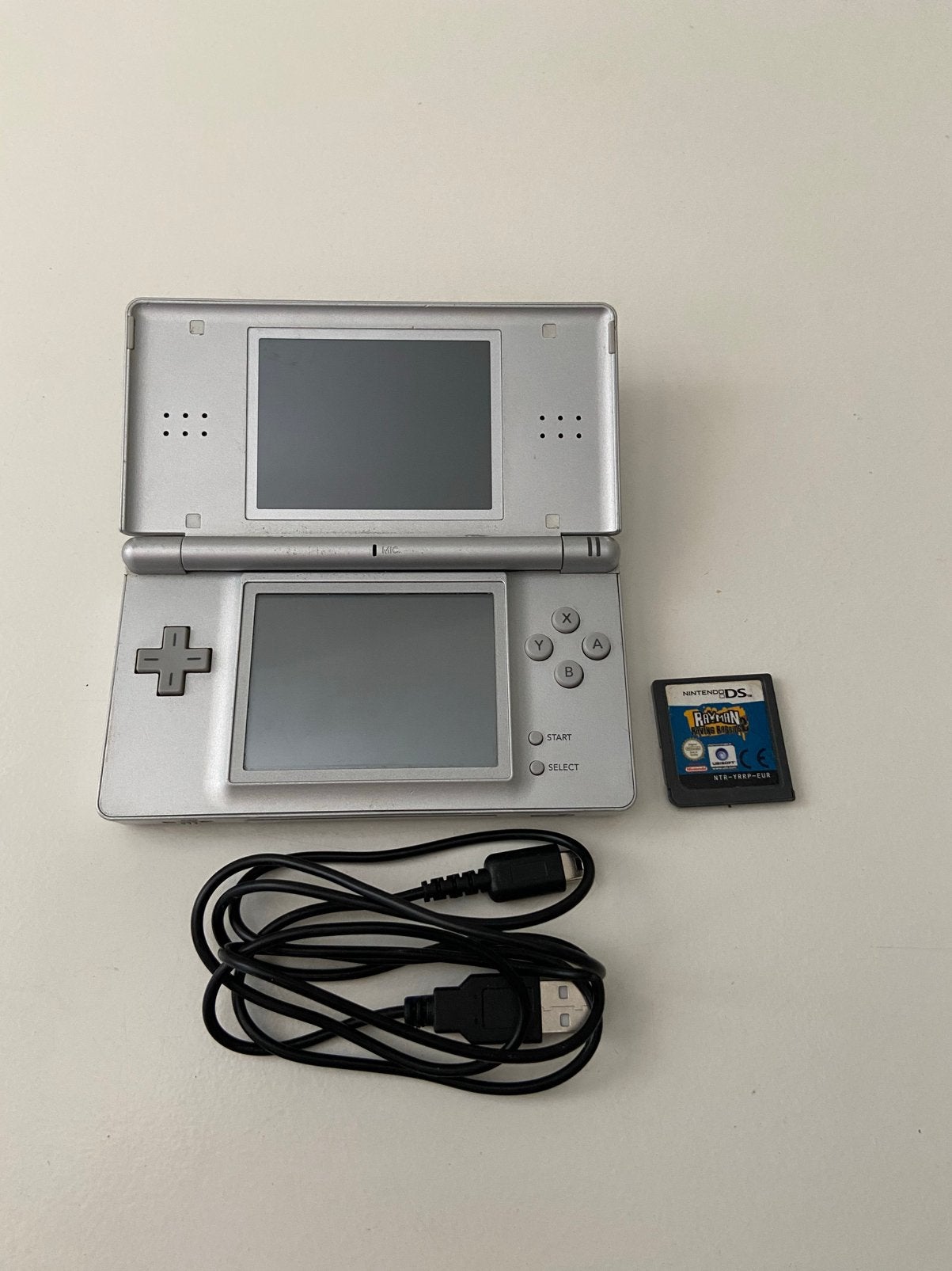 Nintendo ds lite grijs, Ophalen of Verzenden, Zilver, DS Lite, Gebruikt