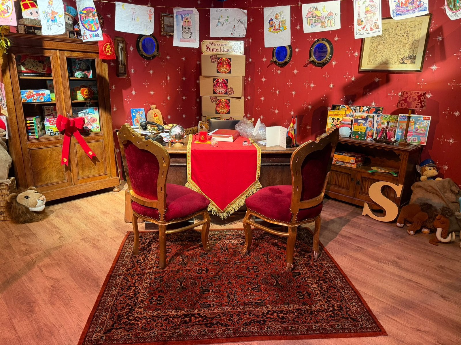 Sinterklaas Studio / decor huren, Ophalen, Nieuw