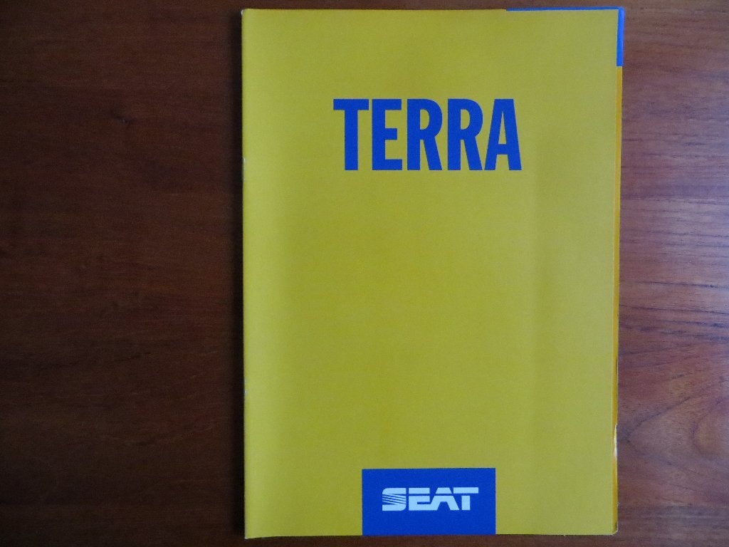 Seat Terra (juni 1993) met bijlage, Ophalen of Verzenden, Nieuw, Overige merken