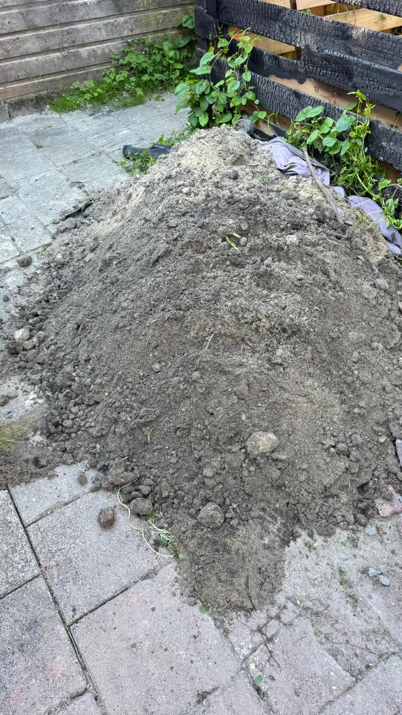 Ca 2,5 m2 tuingrond, Tuin en Terras, Ophalen, Zo goed als nieuw, Overige typen