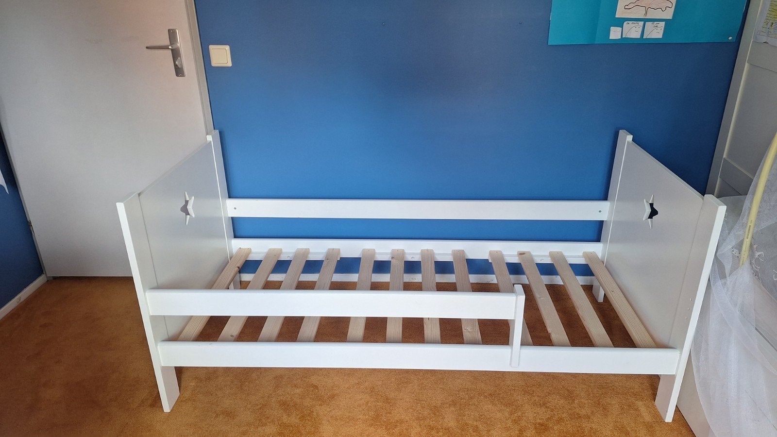 Petite Amelie peuter/kleuterbed 160x70cm met lattenbodem, Ophalen of Verzenden, 140 tot 160 cm, 70 tot 85 cm, Lattenbodem