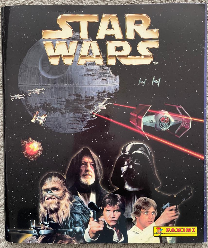 Star Wars Panini sticker album, Ophalen of Verzenden, Gebruikt, Boek of Poster