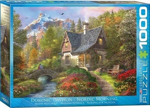 Legpuzzel Nordic Morning - Dominic Davison - 1000 stukjes, Ophalen of Verzenden, Nieuw