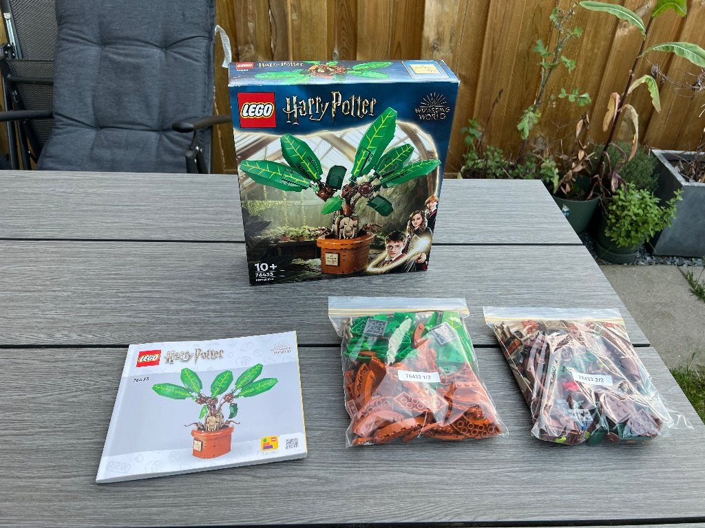 LEGO 76433 Mandrake, Compleet, Lego, Harry Potter, Ophalen of Verzenden