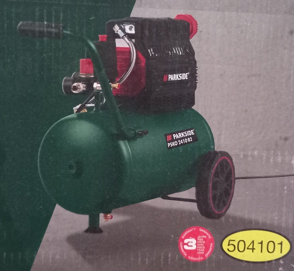 Stille Compressor met accessoires, Ophalen, 6 tot 10 bar, Nieuw, 200 tot 400 liter/min