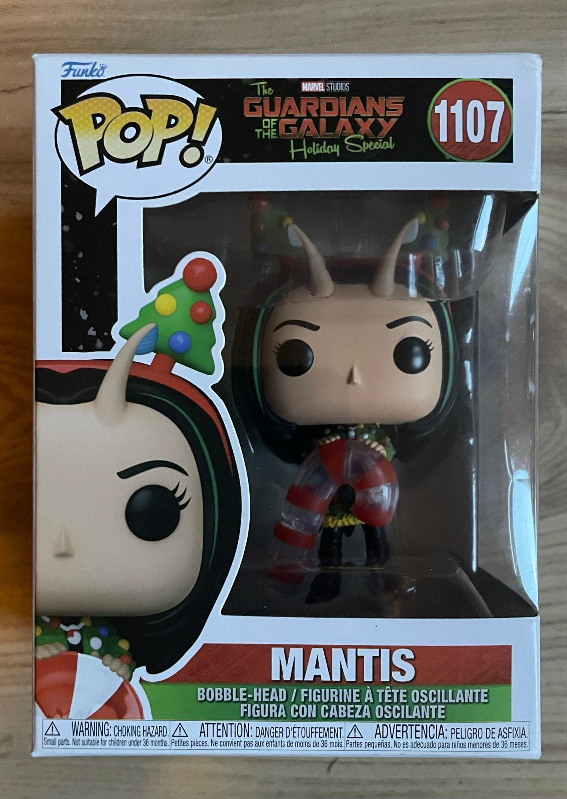 Funko Pop! Mantis Holiday Special #1107 Guardians of Galaxy, Ophalen of Verzenden, Nieuw