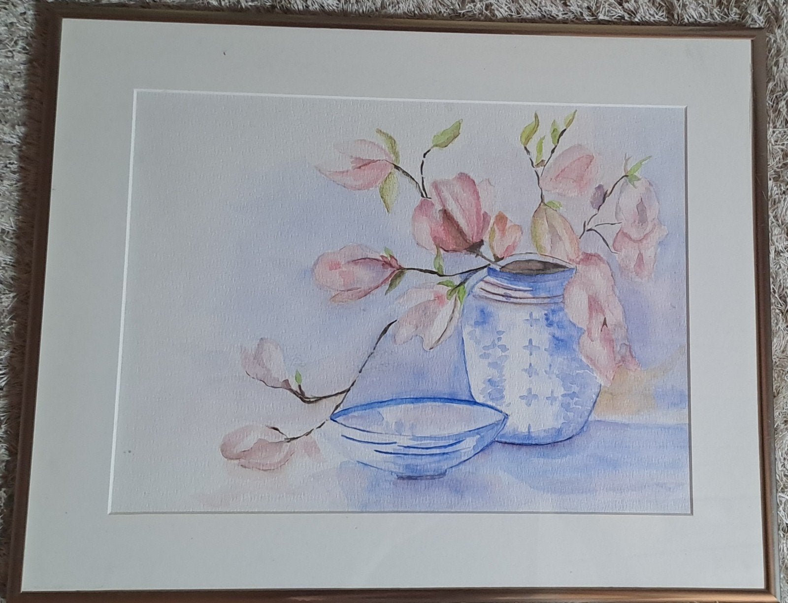Aquarel, Ophalen of Verzenden, Minder dan 50 cm, Schilderij, Minder dan 50 cm