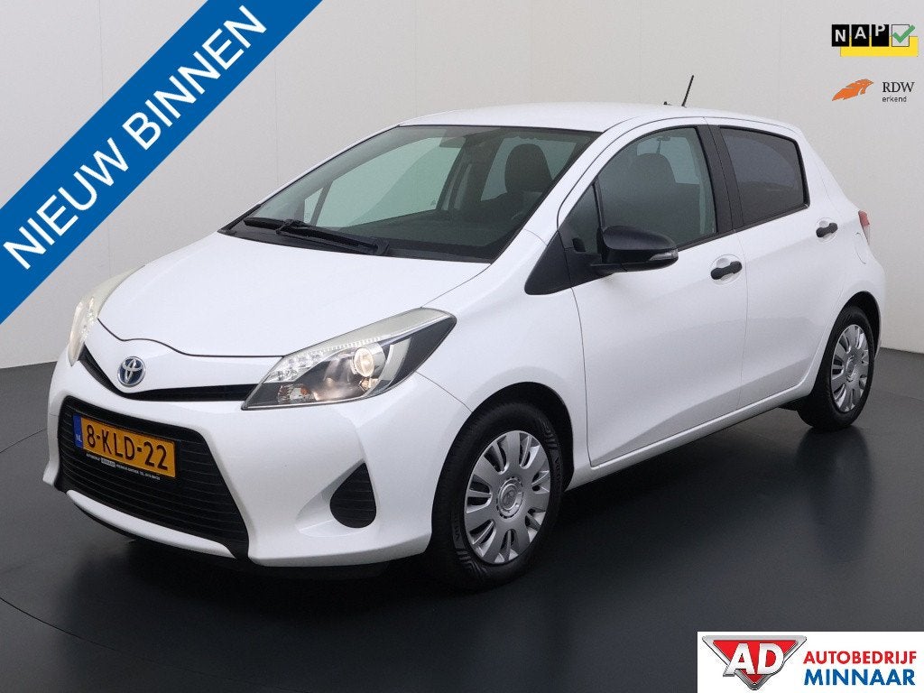Toyota Yaris 1.5 Full Hybrid Comf (bj 2013, automaat), Auto's, Automaat, Euro 5, 1497 cc, Gebruikt