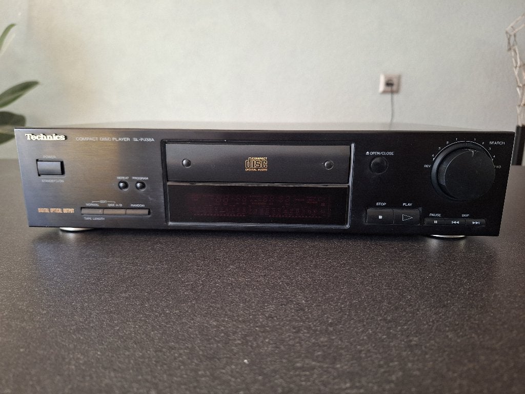 Technics cd speler SL-PJ38A Optische / Digitale uitgang, Ophalen of Verzenden, Gebruikt, Technics
