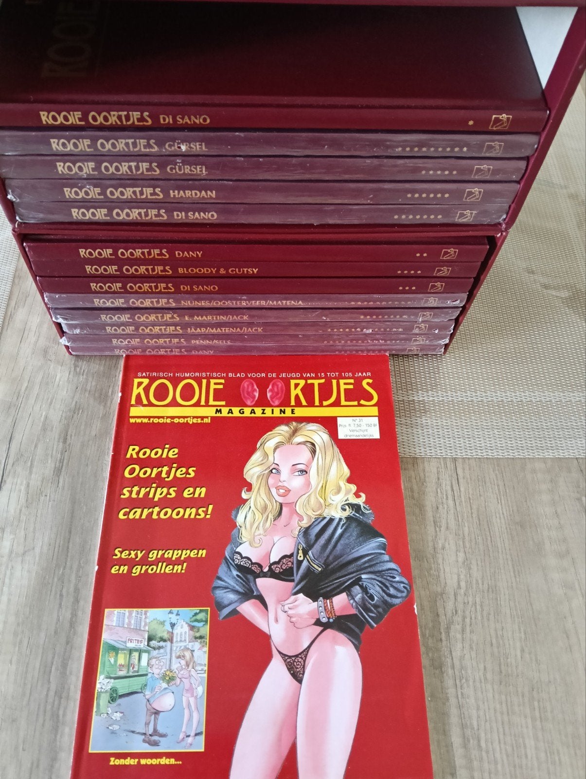 Rooie Oortjes Magazine en Complete Serie, Boeken, Complete serie of reeks, Ophalen of Verzenden, Zo goed als nieuw, Diverse auteurs (o.a. Di Sano, Dany, Gürsel)