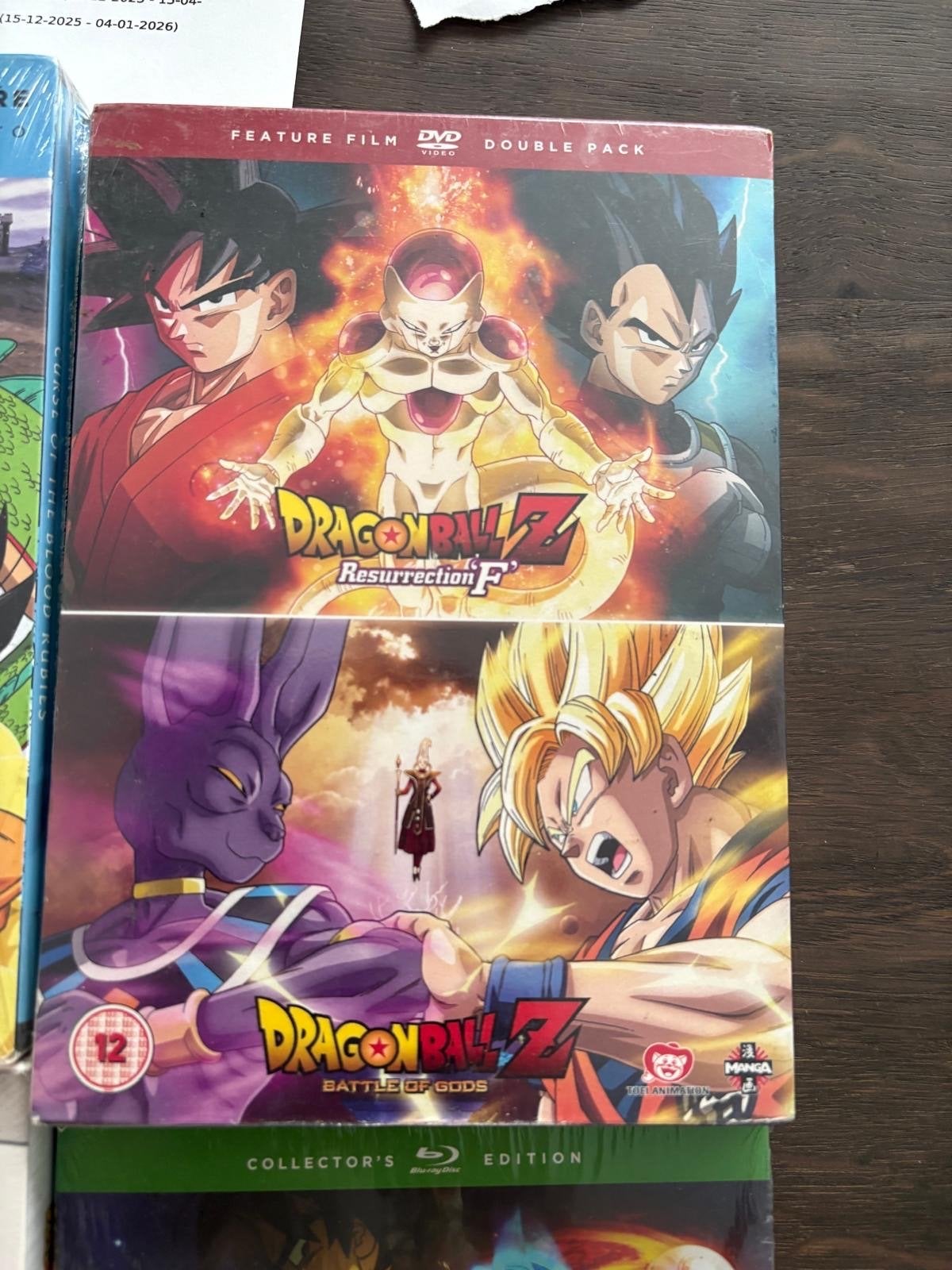 Dragon Ball Z: Resurrection F & Battle of Gods DVD Double Pa, Engels, Animatie, Anime (Japans), Engels