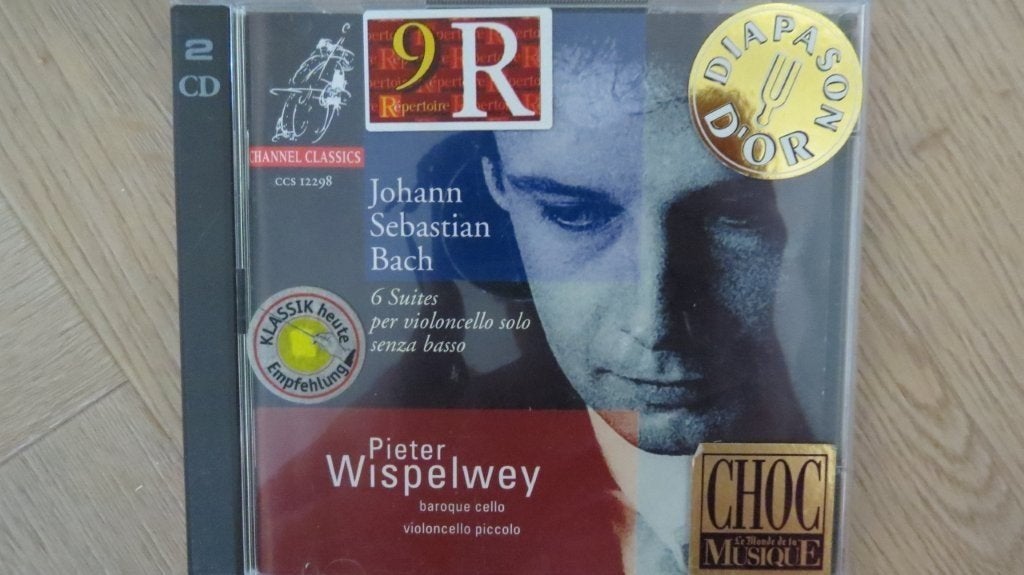 2cd: J.S. Bach, 6 suites violoncello, Pieter Wispelwey, Ophalen of Verzenden, Classicisme, Zo goed als nieuw, Kamermuziek