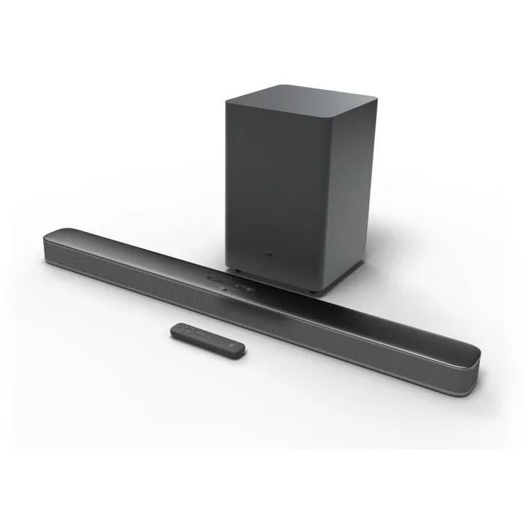 JBL Soundbar 2.1 met draadloze subwoofer, Ophalen, Bluetooth, Gebruikt
