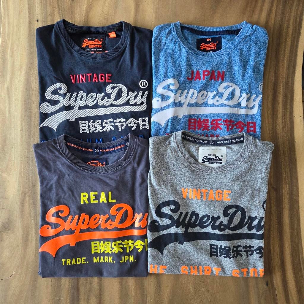 T-shirts SuperDry Heren Small, Ophalen of Verzenden, Zo goed als nieuw, Superdry