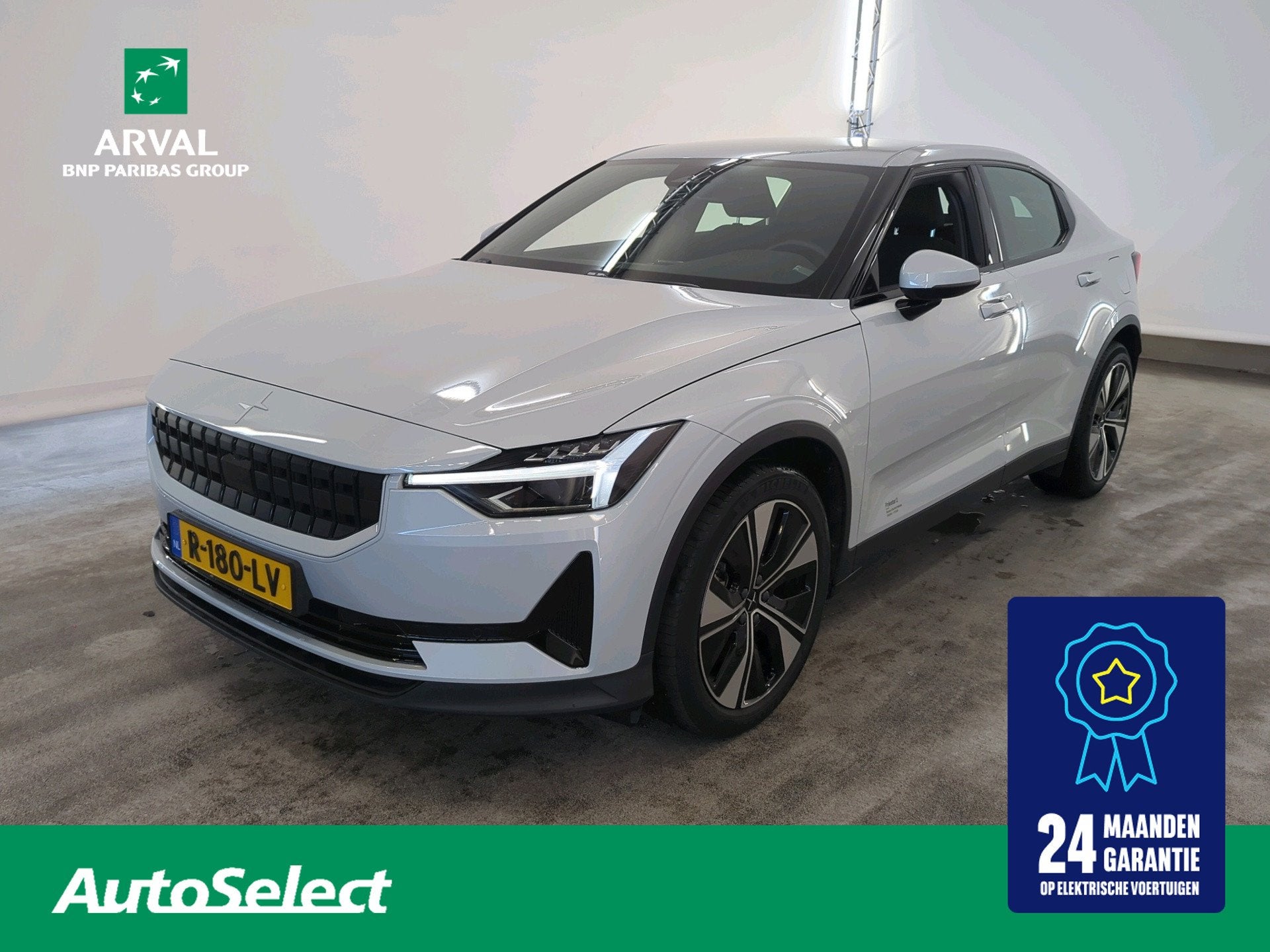 Polestar 2 78 kWh 231pk Long Range Single Motor |SOH % LED |, Auto's, Polestar 2, Gebruikt, Zwart, 551 km