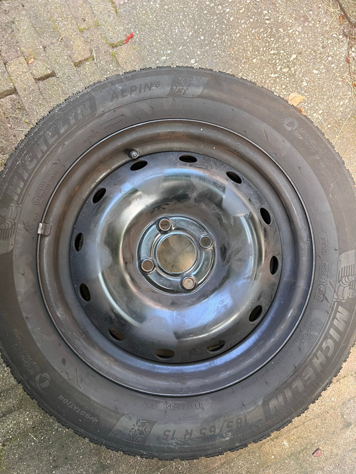 Winterbanden 185/65 R15, Ophalen, Gebruikt