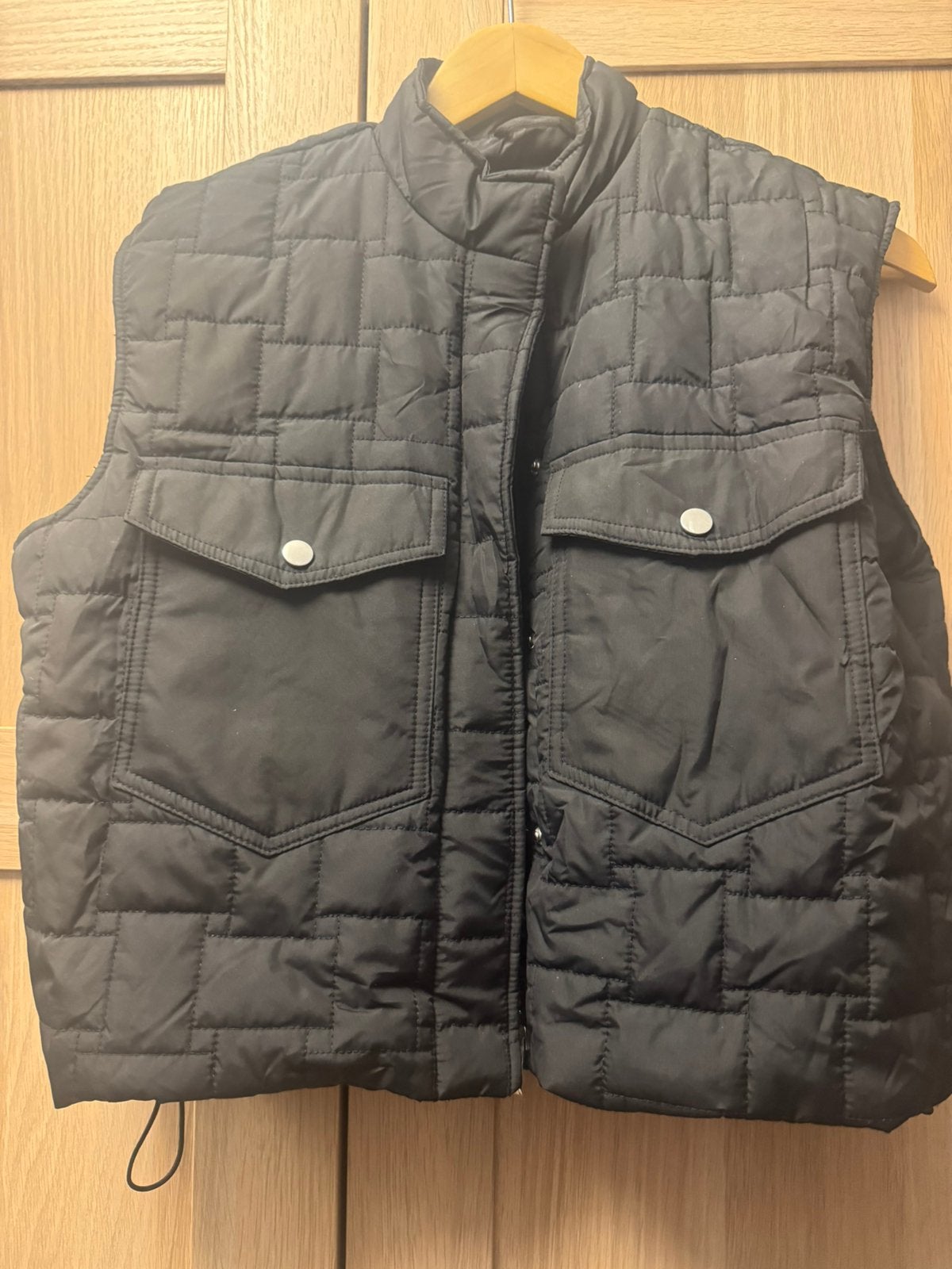 Black- body warmer, Kleding | Heren, Bodywarmers, Verzenden, Zo goed als nieuw, Maat 46 (S) of kleiner, Zwart