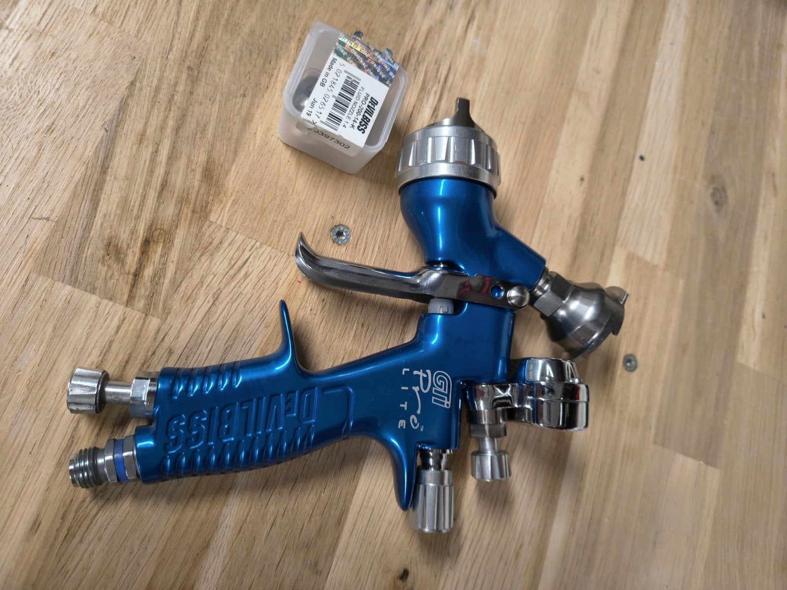 Devilbiss GTi Pro Lite Digitale Verfspuit, Doe-het-zelf en Verbouw, Ophalen of Verzenden