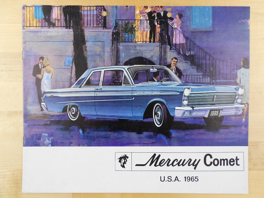 Mercury Comet Brochure 1965 - Ford, Boeken, Gelezen, Ford, Ophalen of Verzenden, Ford