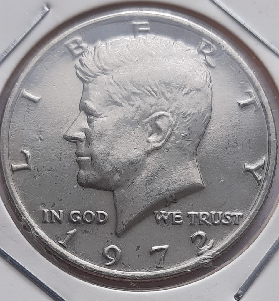 1/2 dollar 1972 Proof Kennedy Half Dollar., Postzegels en Munten, Munten | Amerika, Ophalen of Verzenden, Noord-Amerika, Losse munt