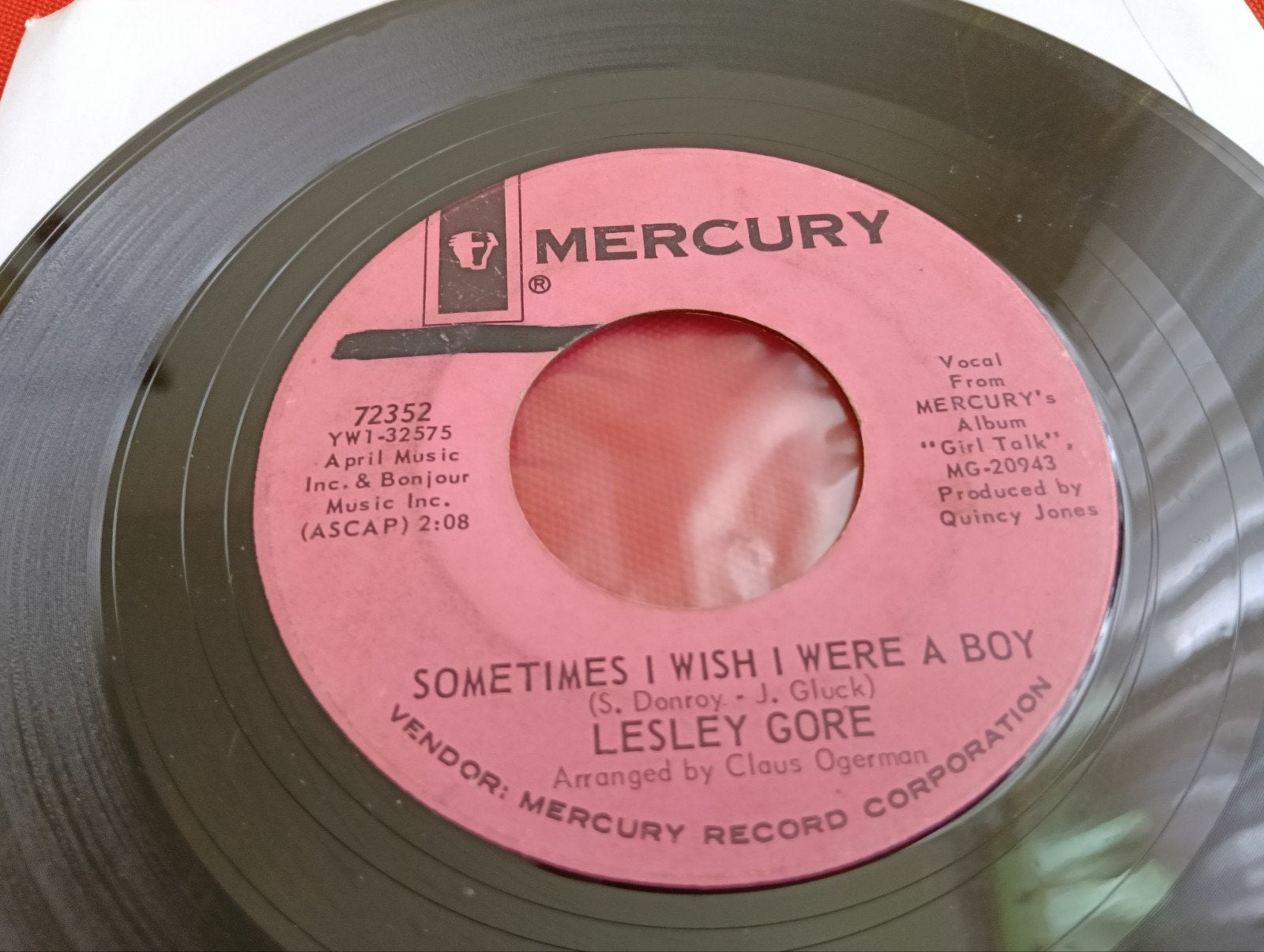 LESLEY GORE 1964 MERCURY LABEL FEMALE ROCKA, Verzenden, Zo goed als nieuw, Pop
