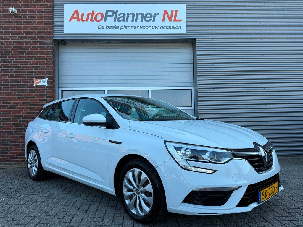 Renault Mégane Estate 1.2 TCe Life! Airco! Cruise Control!, Auto's, Voorwielaandrijving, Gebruikt, 4 cilinders, Wit