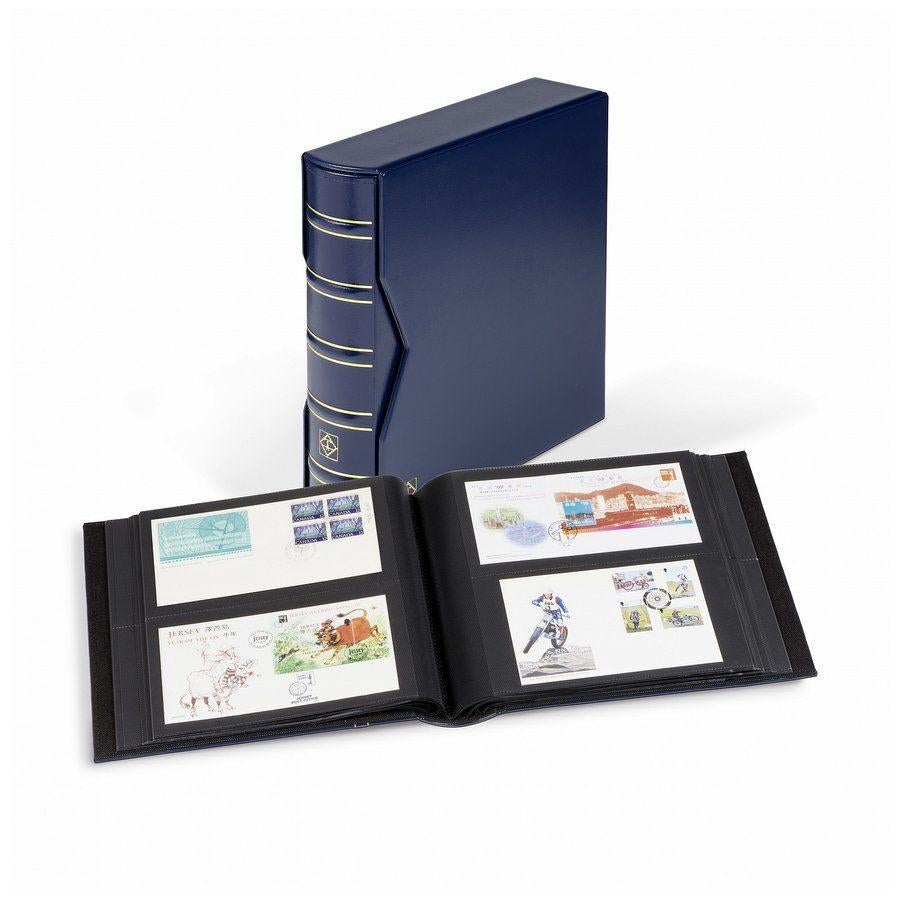 Leuchtturm Classic Album voor 200 FDC's of brieven, Postzegels en Munten, Postzegels | Toebehoren, Verzenden, Verzamelalbum
