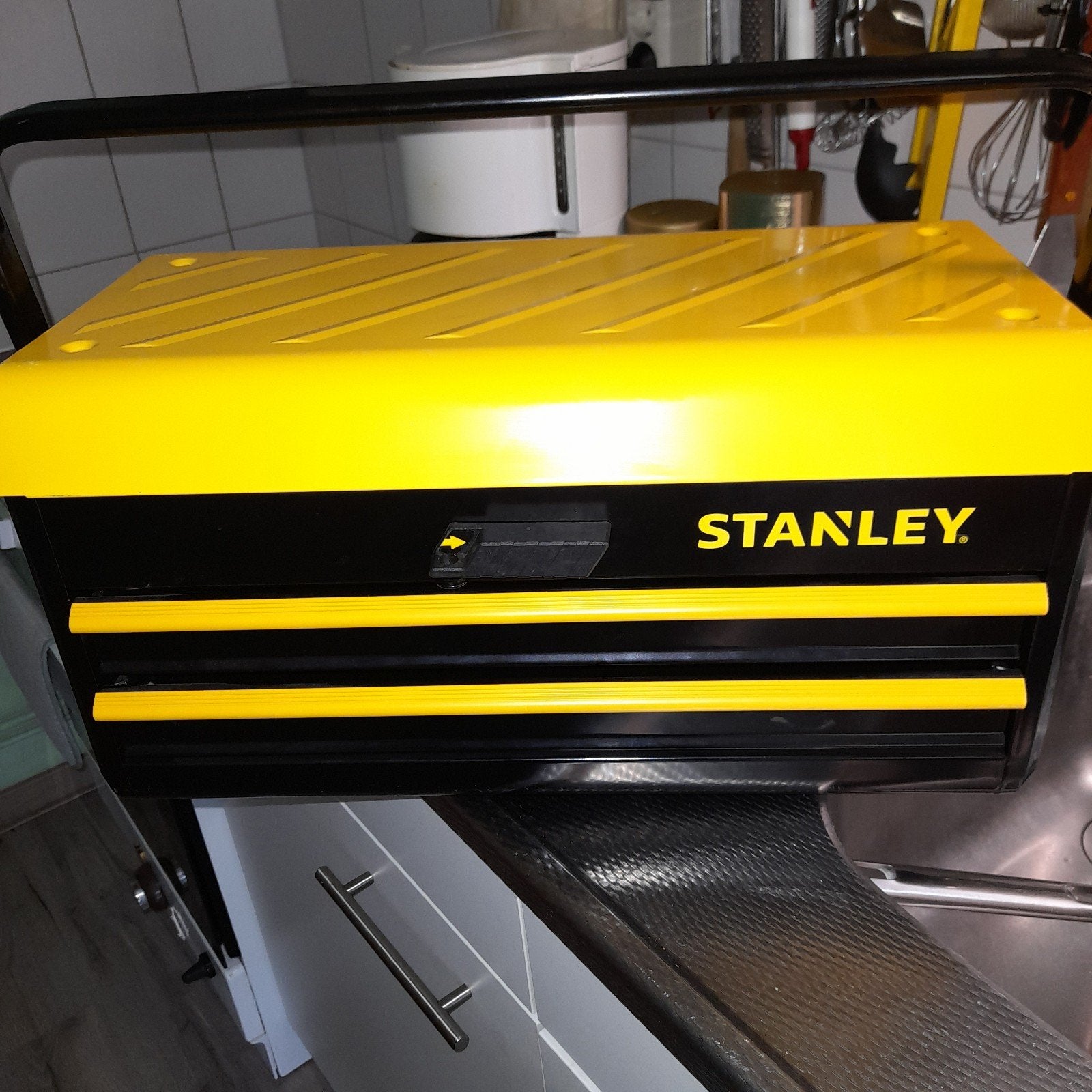 Stanley, stalen gereedschapkist,, Ophalen, Nieuw