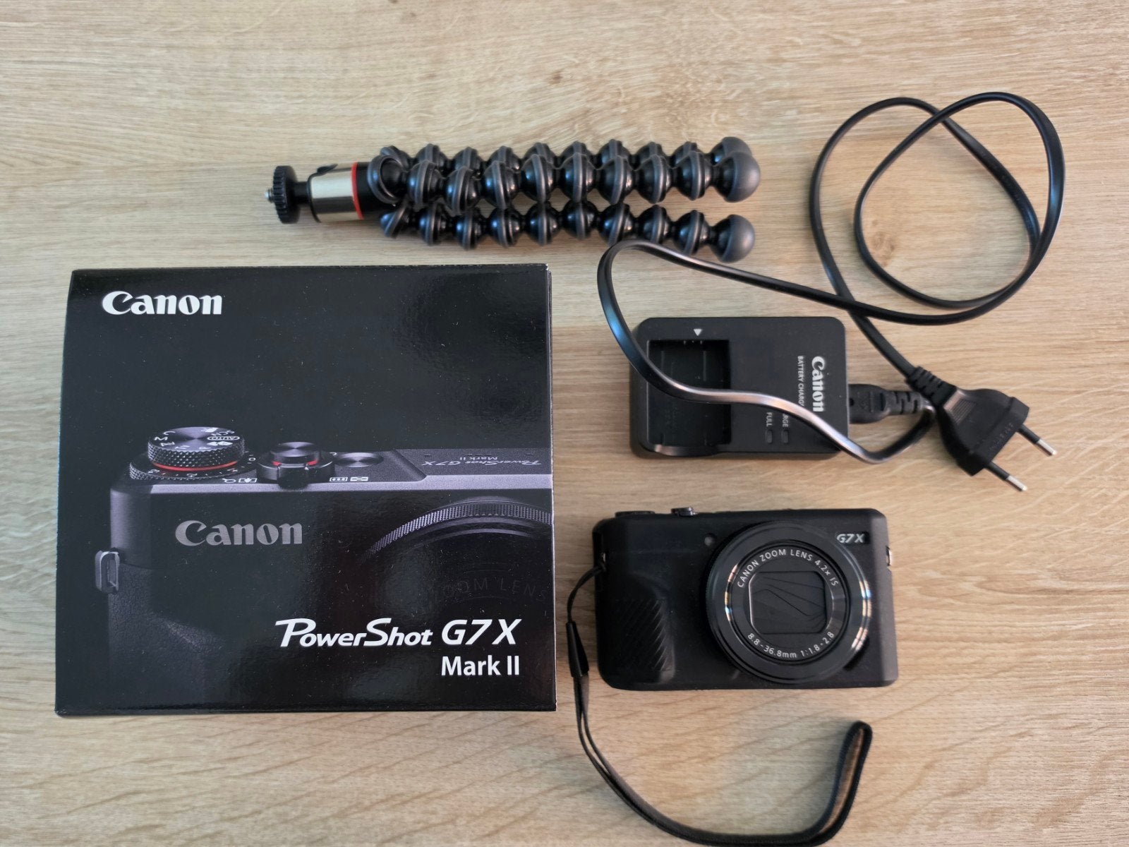 Canon PowerShot G7X Mark II, Audio, Tv en Foto, Fotocamera's Digitaal, Canon, Ophalen of Verzenden, Zo goed als nieuw, Compactcamera