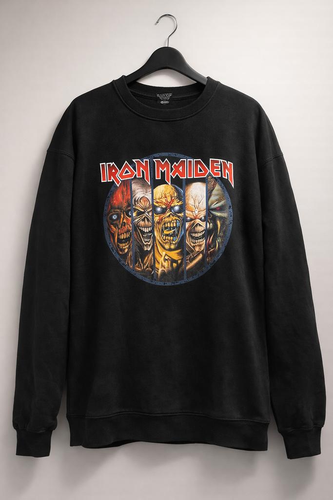 Iron maiden trui nette staat, Kleding | Heren, Truien en Vesten, Gedragen, Maat 46 (S) of kleiner, Blauw, Verzenden