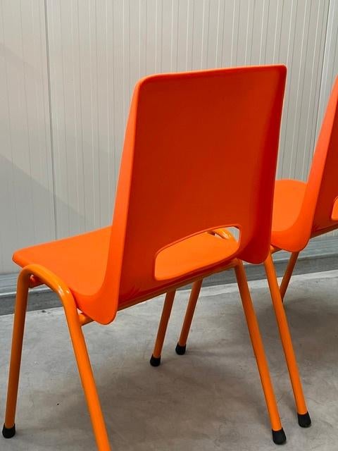 Oranje eettafelstoelen WK 2026 stapelstoelen kuipstoelen, Twee, Overige kleuren, ., Nieuw