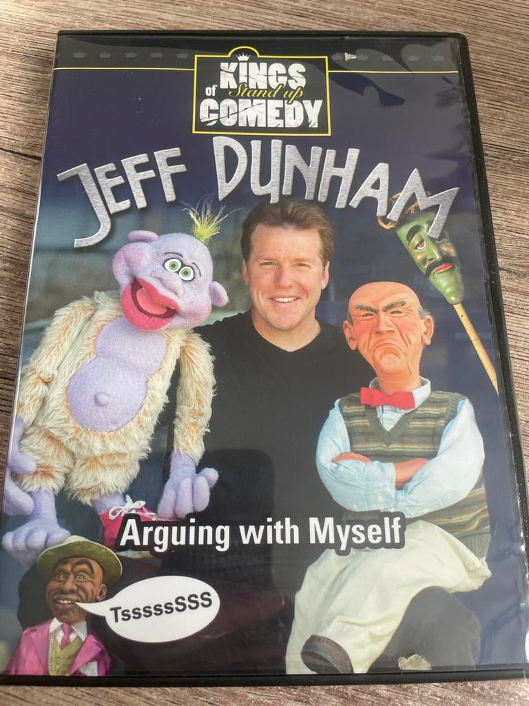 Jeff Dunham - Arriving with Myself DVD, Cd's en Dvd's, Dvd's | Komedie, Zo goed als nieuw, Overige genres, Vanaf 6 jaar, Ophalen of Verzenden