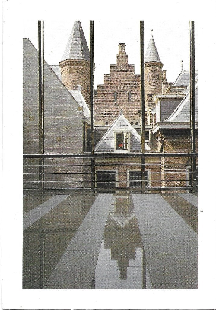 AK Den Haag - Tweede Kamer uitzicht op de Ridderzaal, Verzenden, 1960 tot 1980, Ongelopen, Zuid-Holland