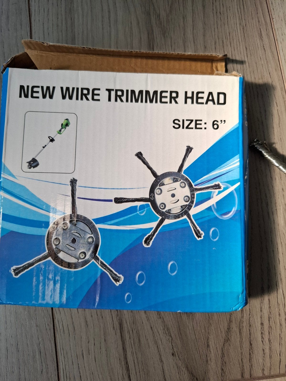 Nieuwe draadtrimmerkop voor bosmaaier - 6 inch, Verzenden, Nieuw, 10 tot 30 cm