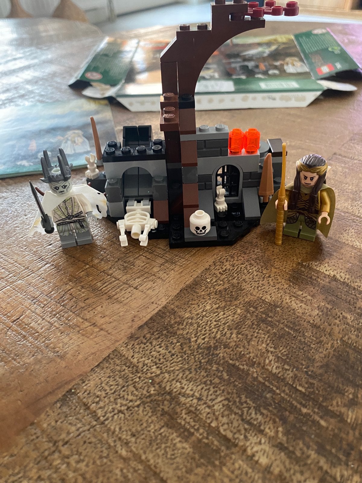79015 LEGO The Hobbit Witch-King Battle, Gebruikt, Overige thema's, Ophalen of Verzenden, Complete set