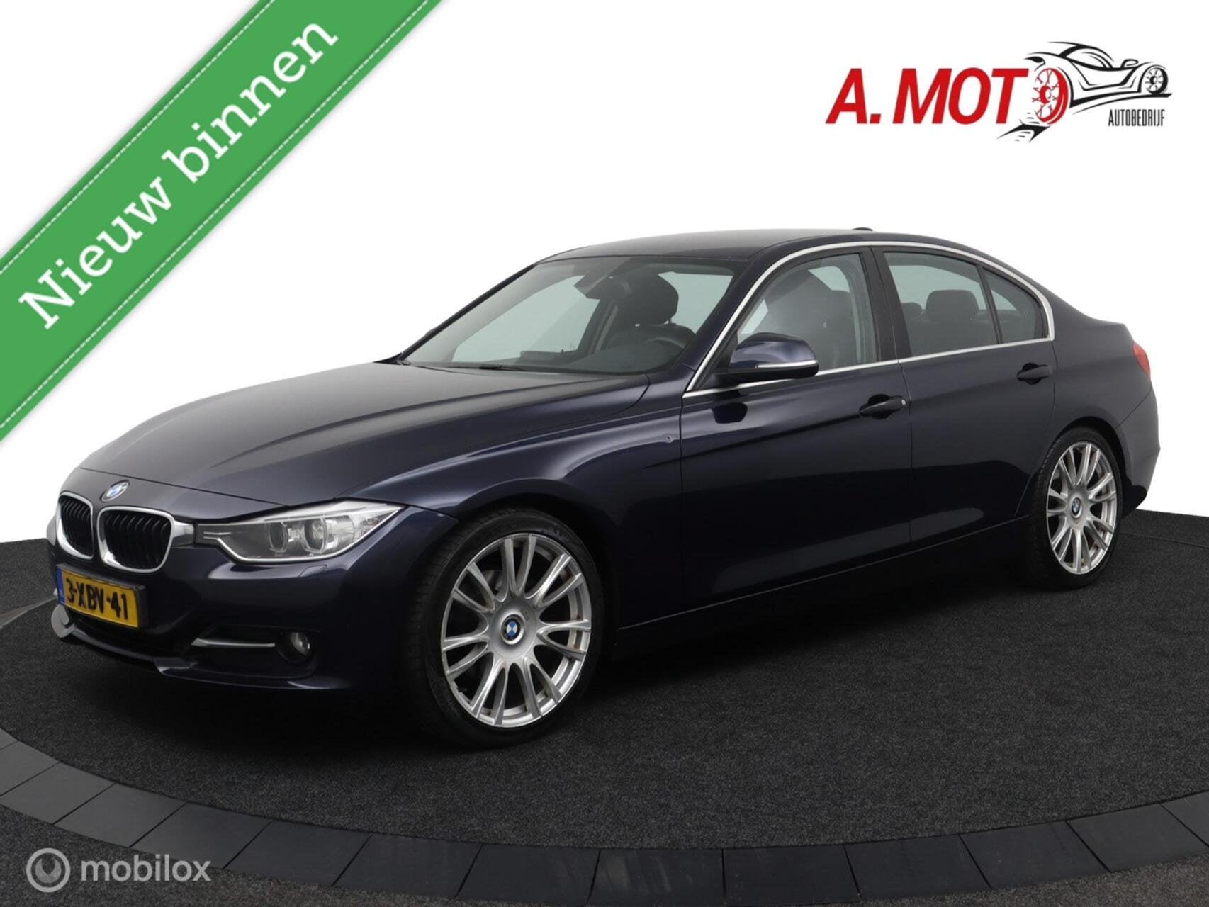 BMW 3-serie 320d EfficientDynamics Edition High Executive, Auto's, BMW, Automaat, Achterwielaandrijving, Zwart, 4 cilinders