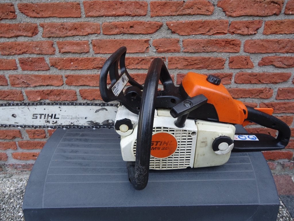 Stihl MS200 kettingzaag, Ophalen, Gebruikt, Stihl