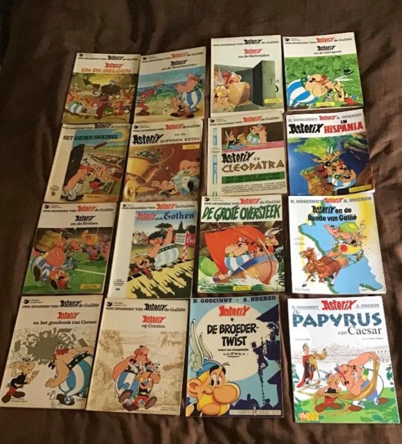 18 delen Asterix door Goscinny en Uderzo, Boeken, Meerdere stripboeken, Ophalen of Verzenden, Gelezen