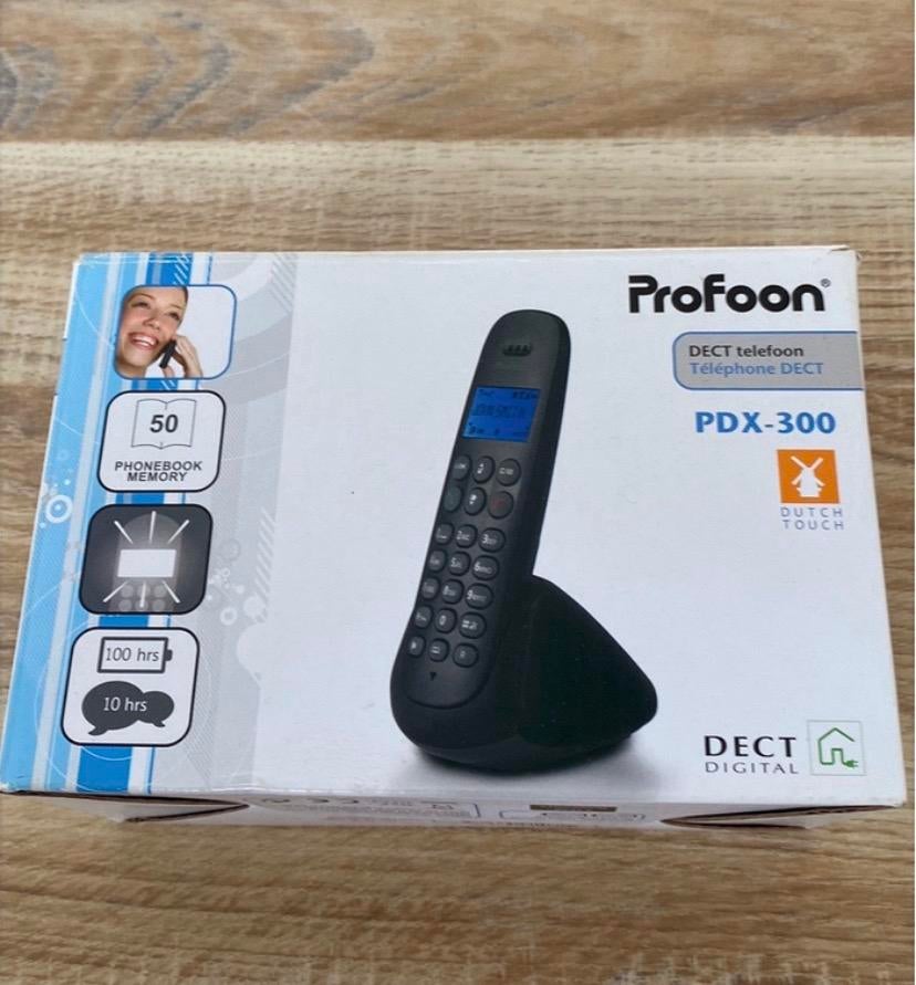 nieuwe in doos, Ophalen, Zo goed als nieuw, 1 handset