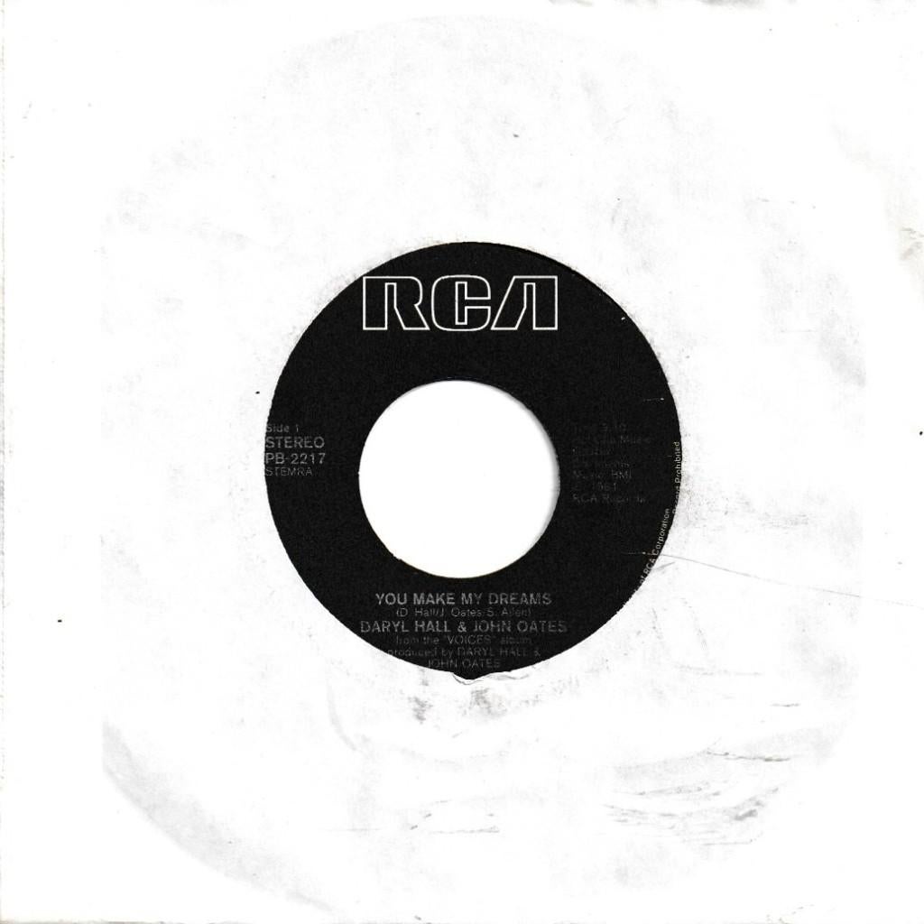 Daryl Hall & John Oates - You make my dreams, Gebruikt, 7 inch, Single, Ophalen of Verzenden