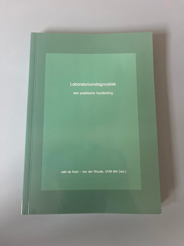 Laboratoriumdiagnostiek - Praktische handleiding Diergeneesk, Boeken, Studieboeken en Cursussen, Ophalen of Verzenden, Beta, Gelezen